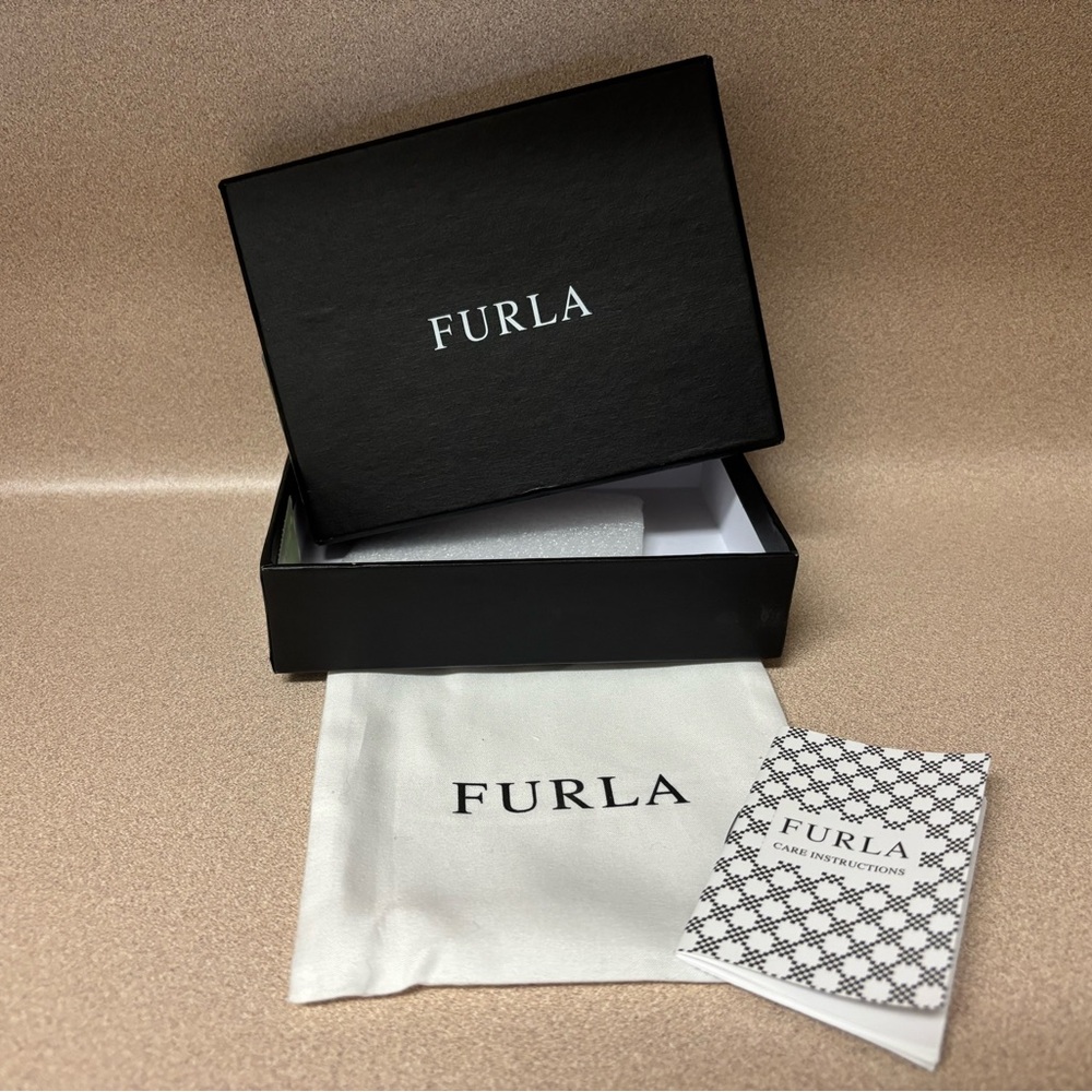 Furla Black Box with White Dust Bag and Instructions